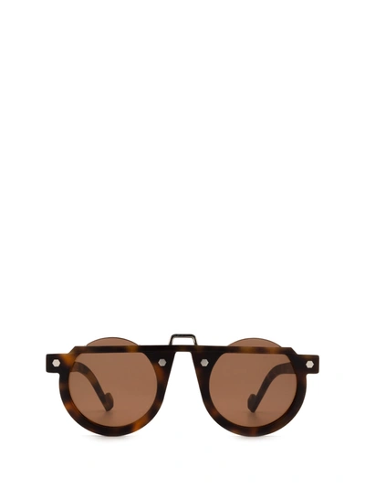 Zeroundici Cit Turin Sun Matt Havana Sunglasses