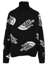 THE NORTH FACE NORTH FACE BLACK SERIES ALL OVER LOGO JUMPER,11587532