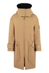 BURBERRY HOODED WOOL COAT,11587194