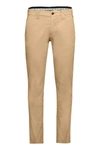 Tommy Jeans Scanton Stretch Cotton Chino Trousers In Beige