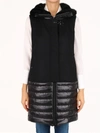 FAY QUILTED VEST BLACK,11586246