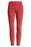 SANCTUARY RUNWAY PLAID LEGGINGS,CP0720K7A