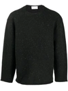 ERMENEGILDO ZEGNA SPECKLED KNIT JUMPER