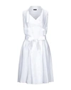 Emporio Armani Knee-length Dresses In White