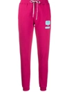 Chiara Ferragni Eyelike Logo Track Trousers In Fuchsia