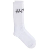 PALM ANGELS PALM ANGELS MEN'S WHITE COTTON SOCKS,PMRA001F20FAB0050110 L