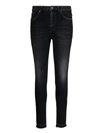 SAINT LAURENT SAINT LAURENT WOMEN'S BLACK COTTON JEANS,578338YB5001663 30