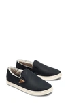 OLUKAI PEHUEA HEU GENUINE SHEARLING SLIP-ON SNEAKER,20391