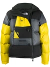 THE NORTH FACE COLOUR-BLOCK PADDED JACKET
