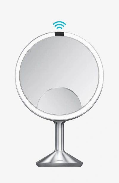 Simplehuman Trio Max Sensor Mirror In Brushed Stainless Steel