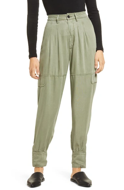 Allsaints Paxton Utility Pants In Green
