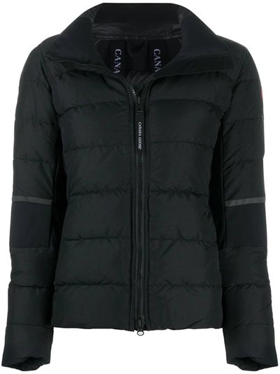 Canada Goose Hybridge Padded Jacket In Black