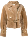 NICOLE BENISTI SHEARLING PUFFER JACKET