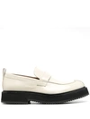 JOSEPH PANELLED 40MM LOAFERS