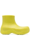 Bottega Veneta Green Matte 'the Puddle' Boots
