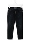 DONDUP TEEN HIGH-RISE STRAIGHT JEANS