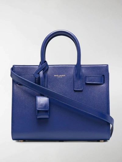 Saint Laurent Sac De Jour 小号手提包 In Blue