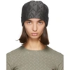 MARINE SERRE BLACK DIAMOND MOON BEANIE