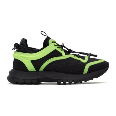 Givenchy Black & Green Spectre Cage Runner Trainers