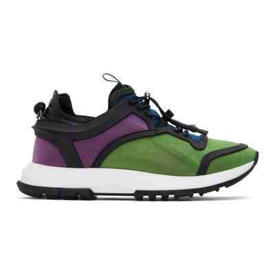 Givenchy Multicolour Three-toned Spectre Runner Low Trainers In 960-multico
