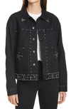 POLO RALPH LAUREN STUDDED TRUCKER JACKET,211799678001