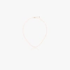 Mateo 14kt Yellow Gold Rose Quartz Necklace In Yellow Gold
