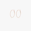Dana Rebecca Designs 14k Rose Gold Marge Diamond Hoop Earrings In Rose Gold
