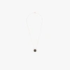 Pascale Monvoisin 9kt Rose Gold Bowie Diamond Cross Necklace In Black Rose Gold