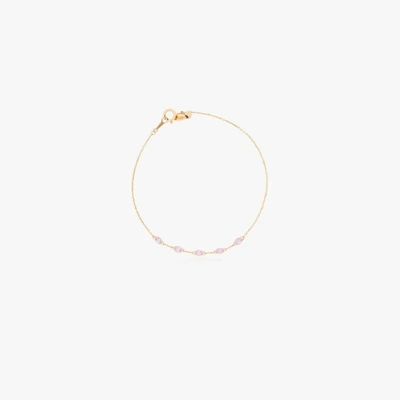Persée 18k Yellow Gold Pink Sapphire Bracelet