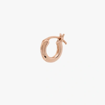 Roxanne First 14k Rose Gold Chubby Baby Huggie Earring