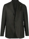 LARDINI FITTED SINGLE-BREASTED BLAZER