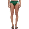 BALMAIN MEN'S BRIEF SWIMSUIT BATHING TRUNKS SWIMMING SUIT LOGO,BWB210070.301 XL