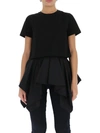 ALEXANDER MCQUEEN ALEXANDER MCQUEEN PEPLUM RUFFLED T