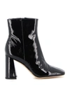 Sam Edelman Women's Codie 2 Patent Leather Ankle Boots In Black