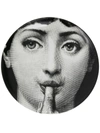 Fornasetti Printed Face Plate In Black