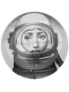 Fornasetti Wall Plate In Black