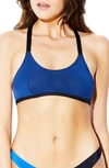 Hauty Mysty Microfiber Bralette Lingerie In Blue