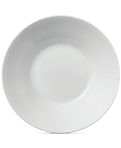 Royal Copenhagen White Fluted Plain Pasta Bowl