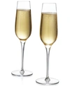 Nambe Vie Champagne Flutes, Set Of 2