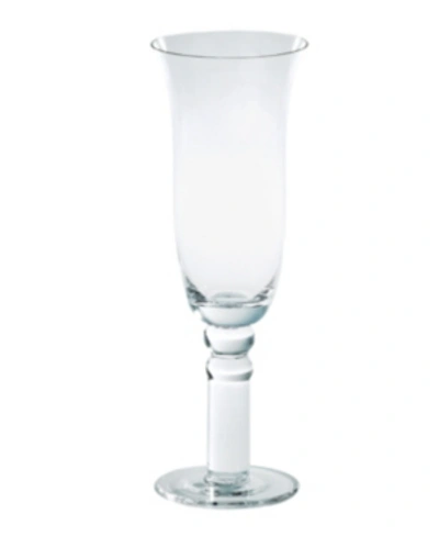 Vietri Puccinelli Classic Champagne Flute In Clear