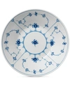 Royal Copenhagen Blue Fluted Plain Pasta Bowl In Multi