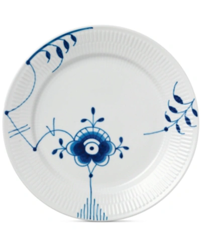 Royal Copenhagen Blue Fluted Mega Dinner Plate #6 In Multi
