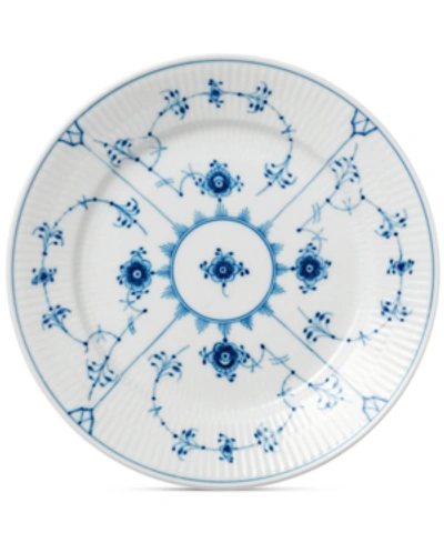 Royal Copenhagen Blue Fluted Plain Salad Plate In Multi