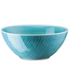 Rosenthal Mesh Cereal Bowl In Aqua