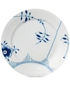 Royal Copenhagen Blue Fluted Mega Dinner Plate #2 In Multi
