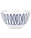 Kate Spade Charlotte Street Cereal Bowl In Navy East