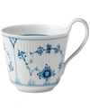Royal Copenhagen Blue Fluted Half Lace High Handle Mug In Multi