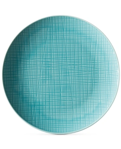 Rosenthal Mesh Salad Plate In Blue