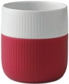Royal Copenhagen Raspberry Fluted Contrast Mug In Two-tone