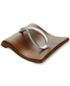 Nambe Nambé 'breeze' Napkin Holder In Brown